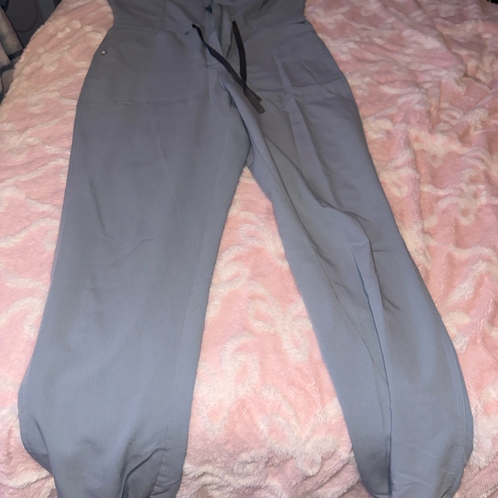 Figs dusty blue Jumpsuit - Picture 4 of 5